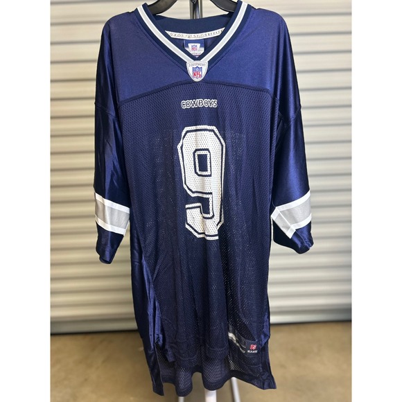 Reebok Other - Reebok Jersey Mens L Navy Tony Romo Dallas Cowboys NFL Equipment Authentic Mesh